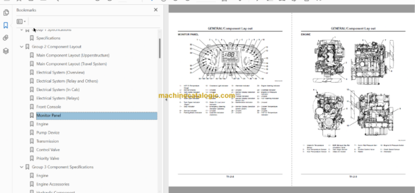 Hitachi ZW100 ZW120 Wheel Loader Technical and Workshop Manual