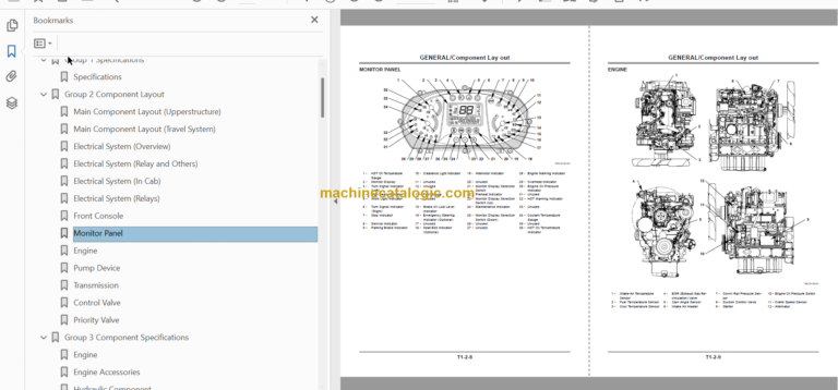 Hitachi ZW100 ZW120 Wheel Loader Technical and Workshop Manual