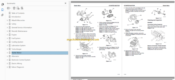 Hitachi 3TNV-4TNV Engine Technical and Workshop Manual