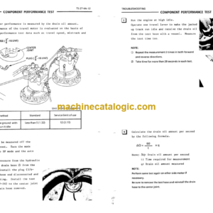 Hitachi EX1100 Service Manual