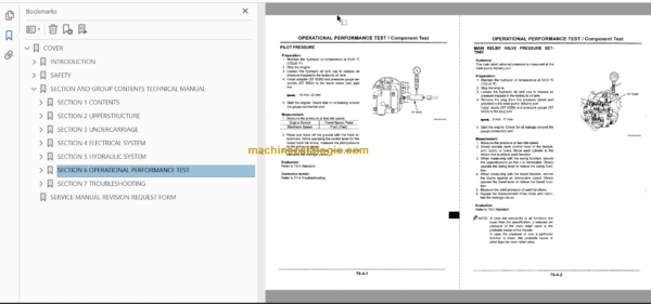 Hitachi EX33U Excavator Technical and Workshop Manual