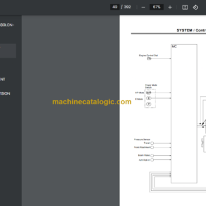 Hitachi ZX160LC-3 ZX180LC-3 ZX180LCN-3 Hydraulic Excavator Technical and Workshop Manual