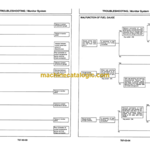 Hitachi EX20UR-2 EX30UR-2 EX40UR-2 Service Manual