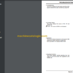 Hitachi ZX160LC-3 ZX180LC-3 ZX180LCN-3 Hydraulic Excavator Technical and Workshop Manual