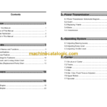 Kubota KC110H KC110HR Dumper Workshop Manual