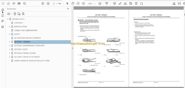 ZW180-6 ZW180PL-6 Technical and Workshop Manual