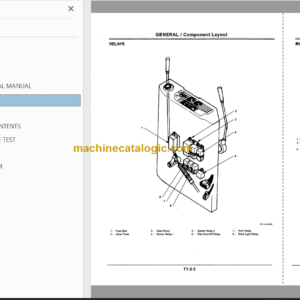 Hitachi EX40U EX50U Excavator Technical and Workshop Manual