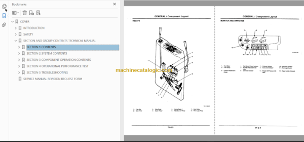 Hitachi EX40U EX50U Excavator Technical and Workshop Manual