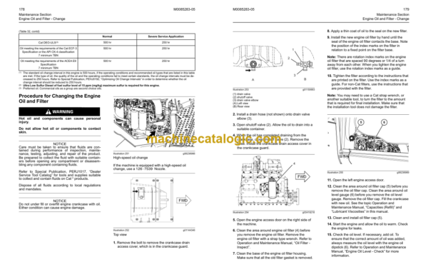 Cat D6 Track-Type Tractor Operation and Maintenance Manual (M0085283-05)