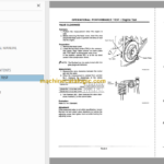 Hitachi EX40U EX50U Excavator Technical and Workshop Manual