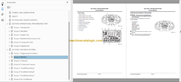 Hitachi ZW100-6 Wheel Loader Technical and Workshop Manual