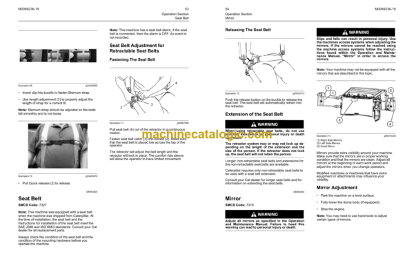 CAT 745 Articulated Truck Operation and Maintenance Manual