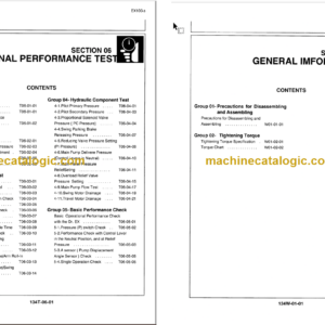 EX100-3 Technical and Workshop Manual