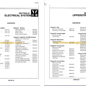 EX120-3 Technical and Workshop Manual