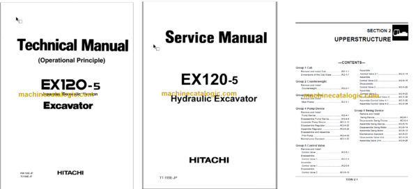 EX120-5 Technical and Workshop Manual