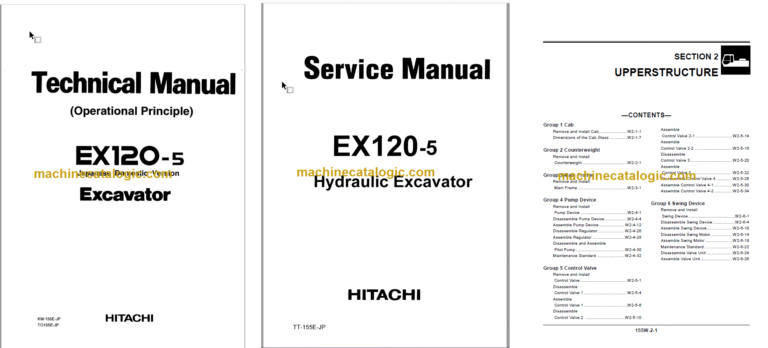 EX120-5 Technical and Workshop Manual