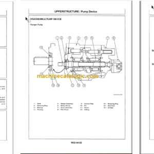 EX60-3 Technical and Workshop Manual