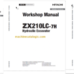Hitachi ZX210LC-7H Hydraulic Excavator Technical and Workshop Manual