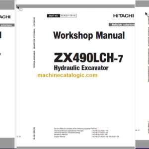 Hitachi ZX490LCH-7 Technical and Workshop Manual