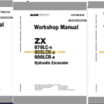 Hitachi ZX670LC-6 ZX690LCH-6 ZX690LCR-6 Hydraulic Excavator Technical and Workshop Manual