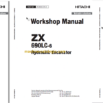 Hitachi ZX690LC-6 Hydraulic Excavator Technical and Workshop Manual