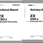 Hitachi ZX22U-2 Hydraulic Excavator Technical and Workshop Manual