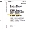 Hitachi 3TNV-4TNV Engine Technical and Workshop Manual