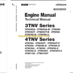 Hitachi 3TNV-4TNV Engine Technical and Workshop Manual