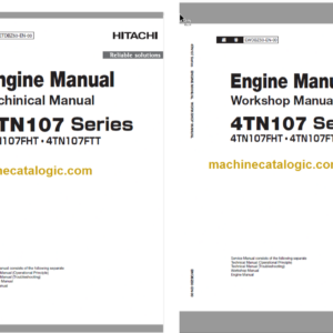 Hitachi 4TN107 Series Engine Technical and Workshop Manual