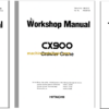 Hitachi CX900 Crawler Crane Technical and Workshop Manual