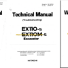 Hitachi EX110-5 EX110M-5 Excavator Technical and Workshop Manual
