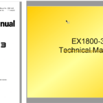 Hitachi EX1800-3 Excavator Technical and Workshop Manual