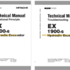 Hitachi EX1900-6 Hydraulic Excavator Technical and Assembly Procedure Workshop Manual