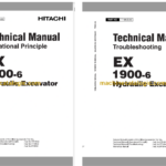Hitachi EX1900-6 Hydraulic Excavator Technical and Assembly Procedure Workshop Manual