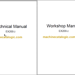 Hitachi EX200-2 Service Manual