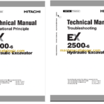 Hitachi EX2500-6 Hydraulic Excavator Technical and Assembly Procedure and Workshop Manual