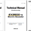 Hitachi EX2500E-5 Electric Excavator Technical and Workshop Manual