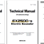 Hitachi EX2500E-5 Electric Excavator Technical and Workshop Manual