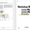 Hitachi EX33Mu EX58Mu Excavator Technical and Workshop Manual