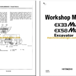 Hitachi EX33Mu EX58Mu Excavator Technical and Workshop Manual