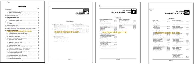 Hitachi EX3500-3 Technical and Assembly Procedure and Workshop Manual