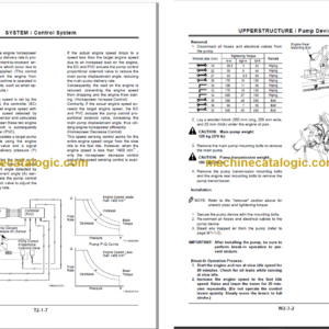 Hitachi EX550-5 EX600H-5 Technical and Workshop Manual