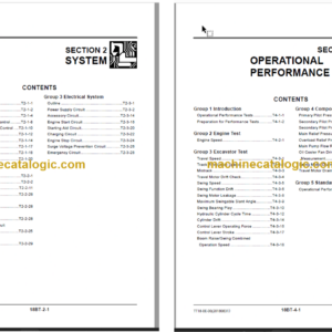 Hitachi EX5500-5 Technical and Assembly Procedure and Workshop Manual