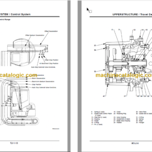 Hitachi EX55UR-3 Technical and Workshop Manual