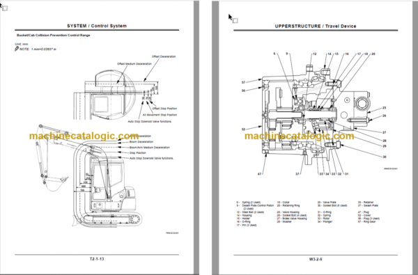 Hitachi EX55UR-3 Technical and Workshop Manual