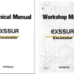 Hitachi EX55UR Excavator Technical and Workshop Manual