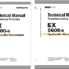 Hitachi EX5600-6 Hydraulic Excavator Technical and Assembly Procedure and Workshop Manual