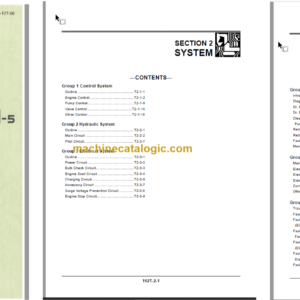 Hitachi EX750-5 EX800H-5 Technical and Workshop Manual