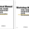 Hitachi EX8 EX12 EX15 EX22 EX30 Excavator Technical and Workshop Manual