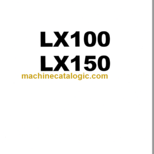 Hitachi LX100 LX150 Wheel Loader Service Manual